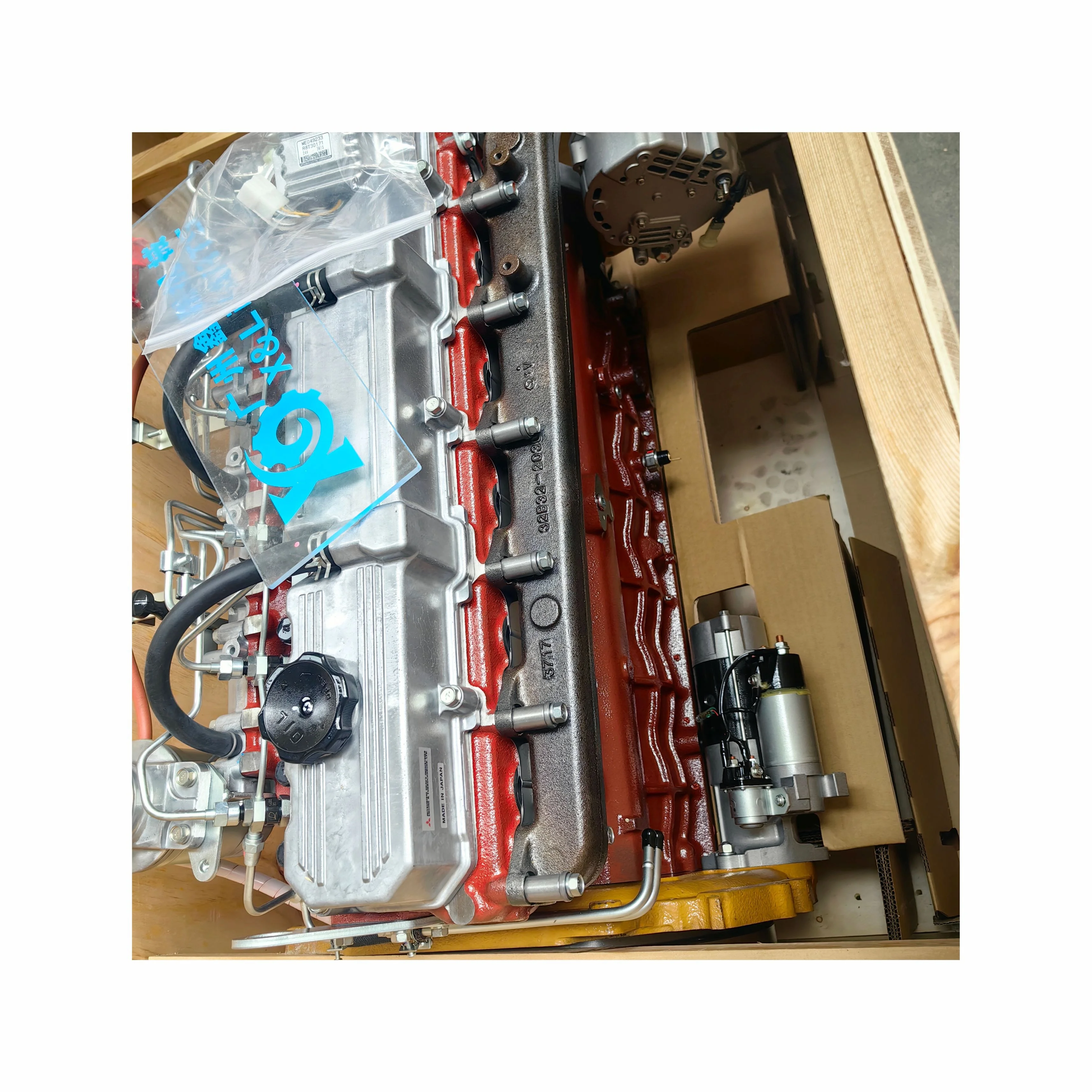 Для Mitsubishi S4S S6S S6S-T 63 9 кВт 52 двигатель в сборе для погрузчика