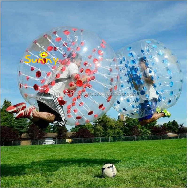 inflatable adult body zorb soccer human bubble bumper ball for football