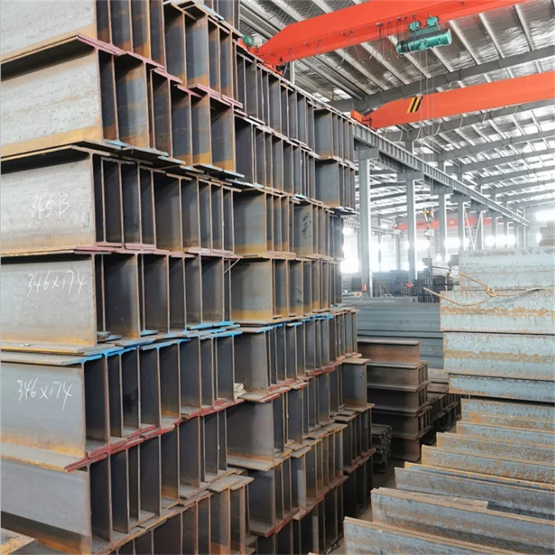 H Beams Q235b Q345b H-type Steel Beam Astm A36 10m H-beam Steel
