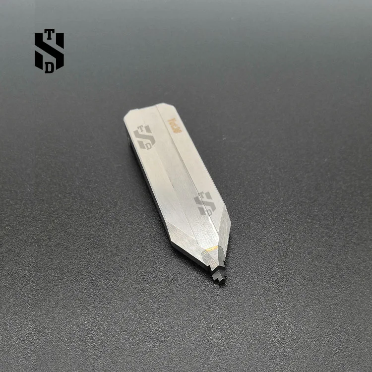 Metal Zipper Pressing Cutting Knife Y Teeth Zippers Machine Spare Part Pressing Cutter