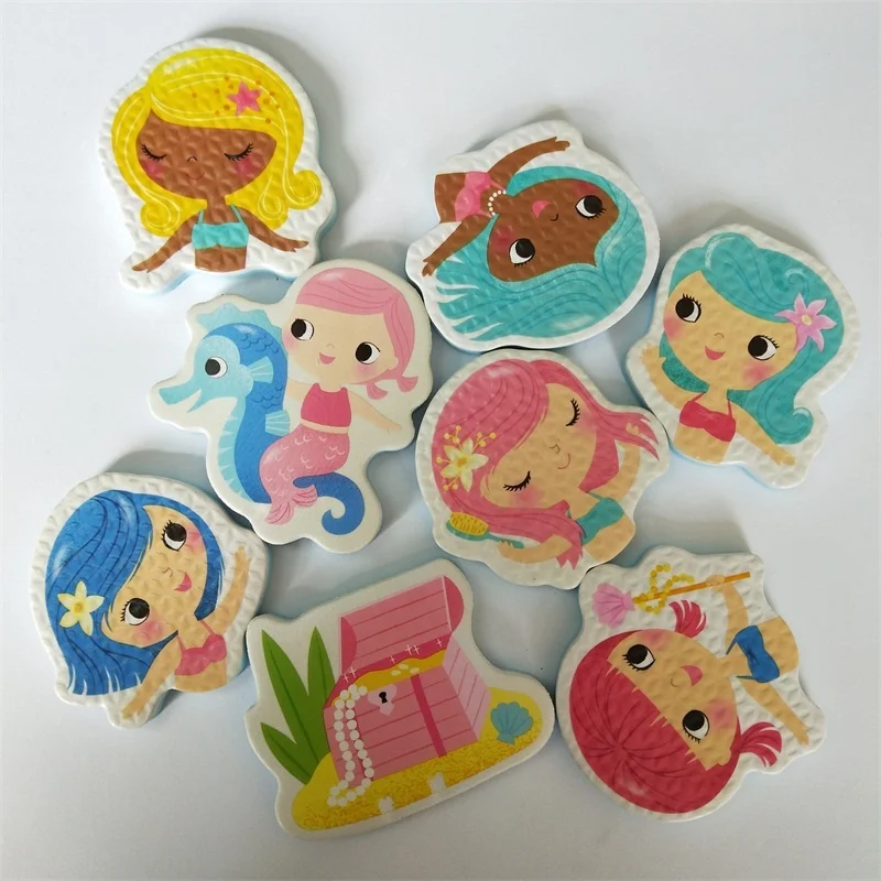 Factory EVA Foam Bath toys Baby Safety EVA Foam Float Educational Bath Toy Acceptable Customizable Colors Shapes