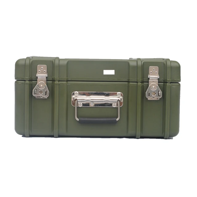 Manufacturer wholesale hard plastic case custom in waterproof case with EVA foam and handle