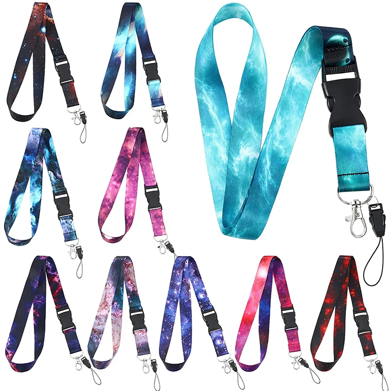 High Quality Heated Transfer Keychain Neck Strap Custom Design Logo Lanyards For Key Chain Lanyard