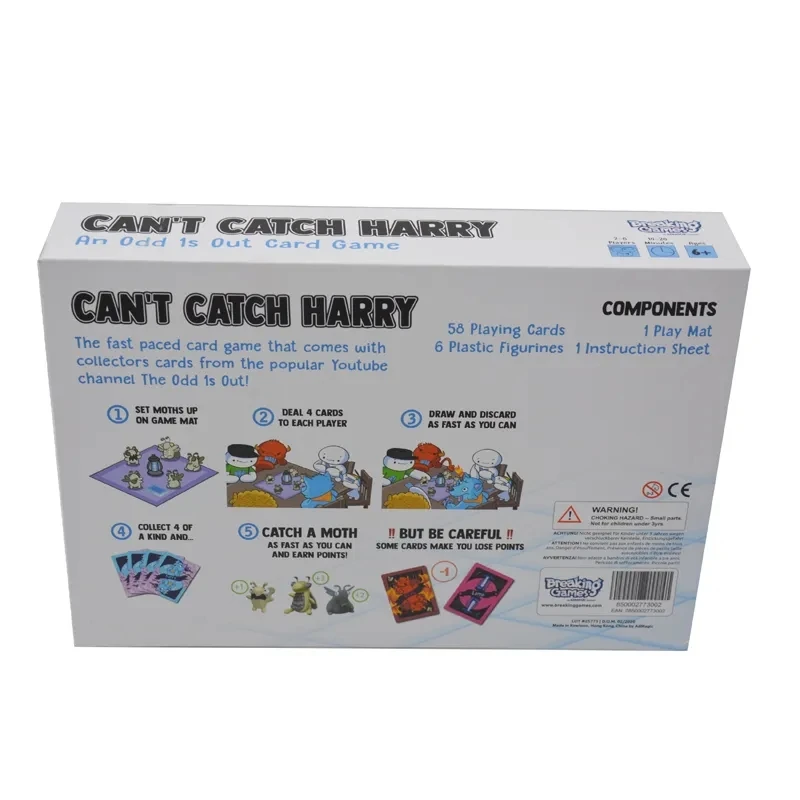 Hot sale custom printing manufacturer graphic board card gaming sleeves tables party adult conversation card game