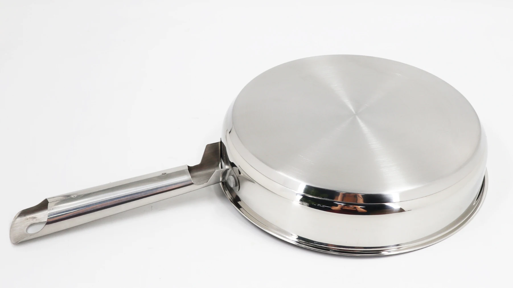 CUSTOM  Frying Pan Non-stick Stainless steel Flat Frying Pan Kitchen Carbon Steel Frying Pan