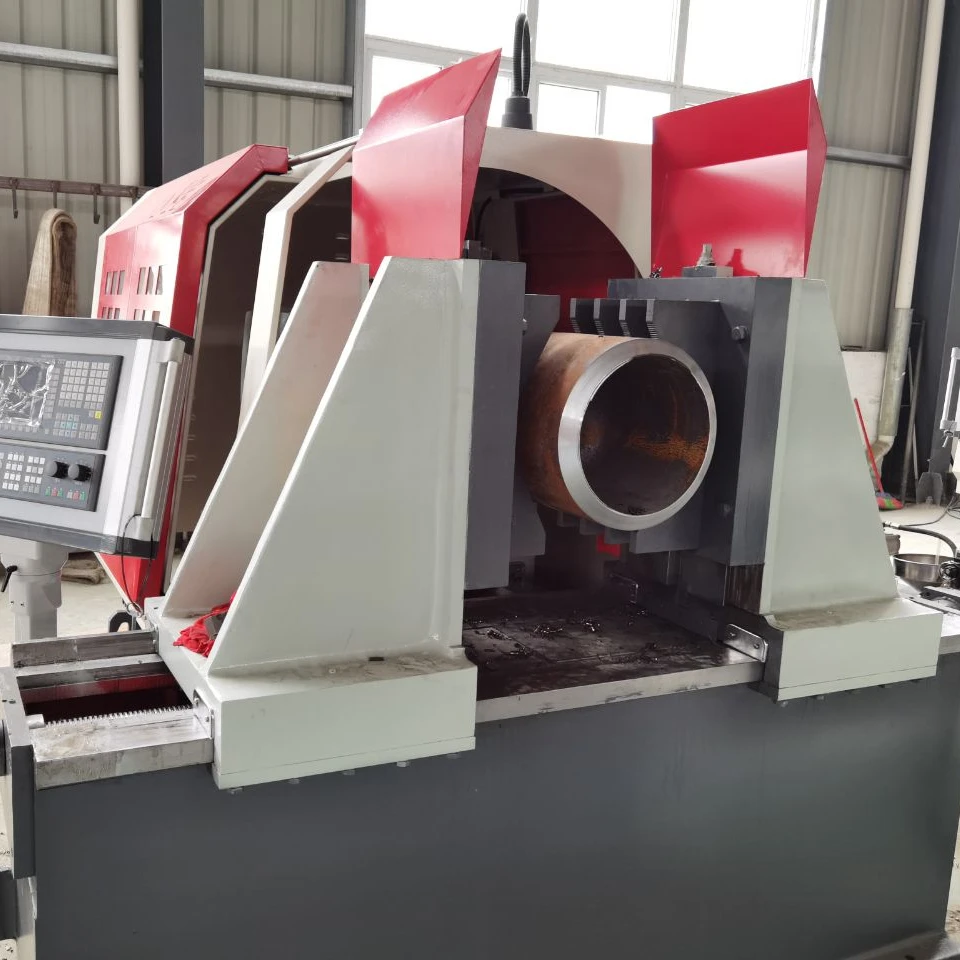 High Speed Pipe Tee Beveling Machine ( Centering Clamping)