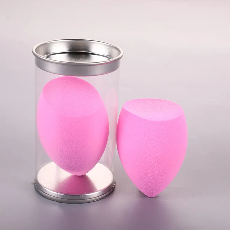 Latex-free Olive Shaped Makeup Sponge edge cut beauty blending sponges