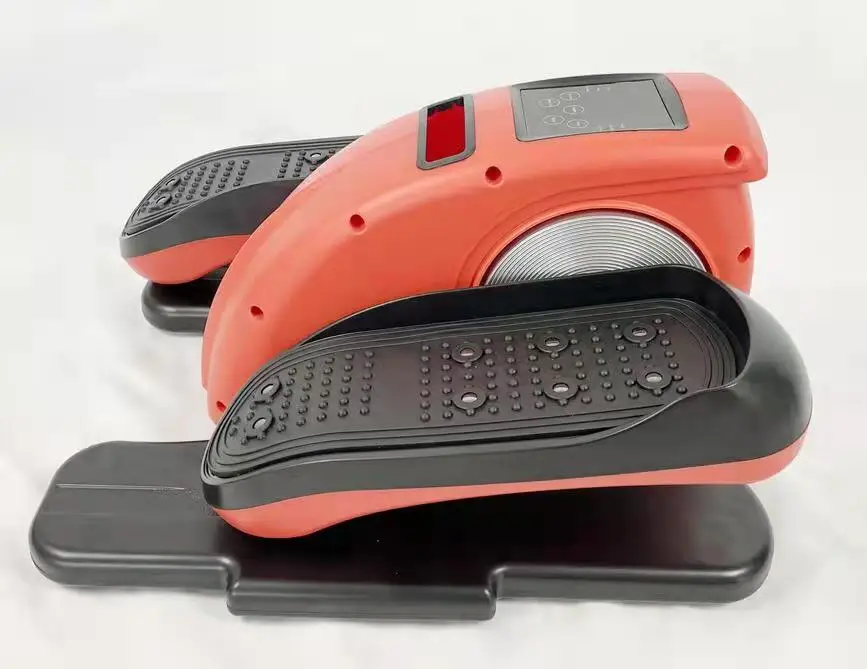 Portable Exercise Pedal Bike for Legs and Arms Mini Exercise Peddler with LCD Display Elderly Rehabilitation Workout