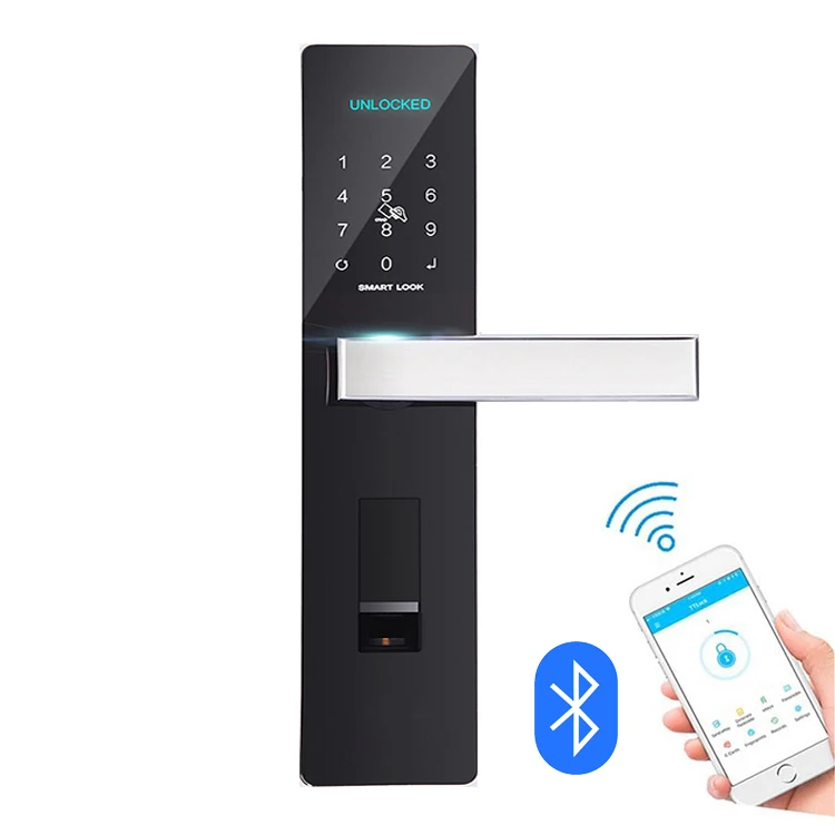 Высокобезопасный смарт-шлюз с Wi-Fi-приложением и отпечатком пальца