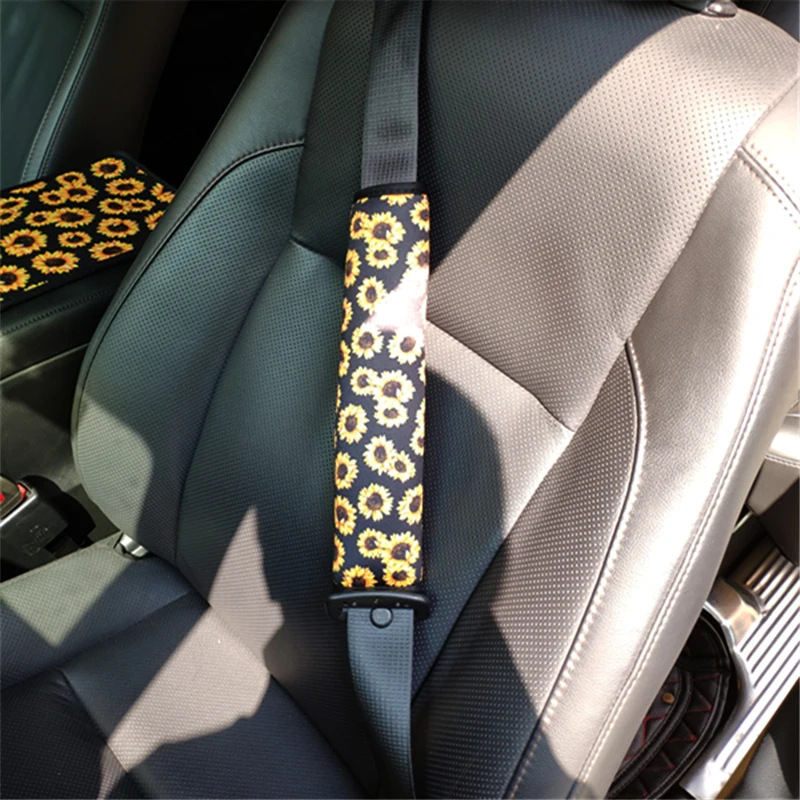 Sublimation blanks neoprene car safety seat belt cover car accessories