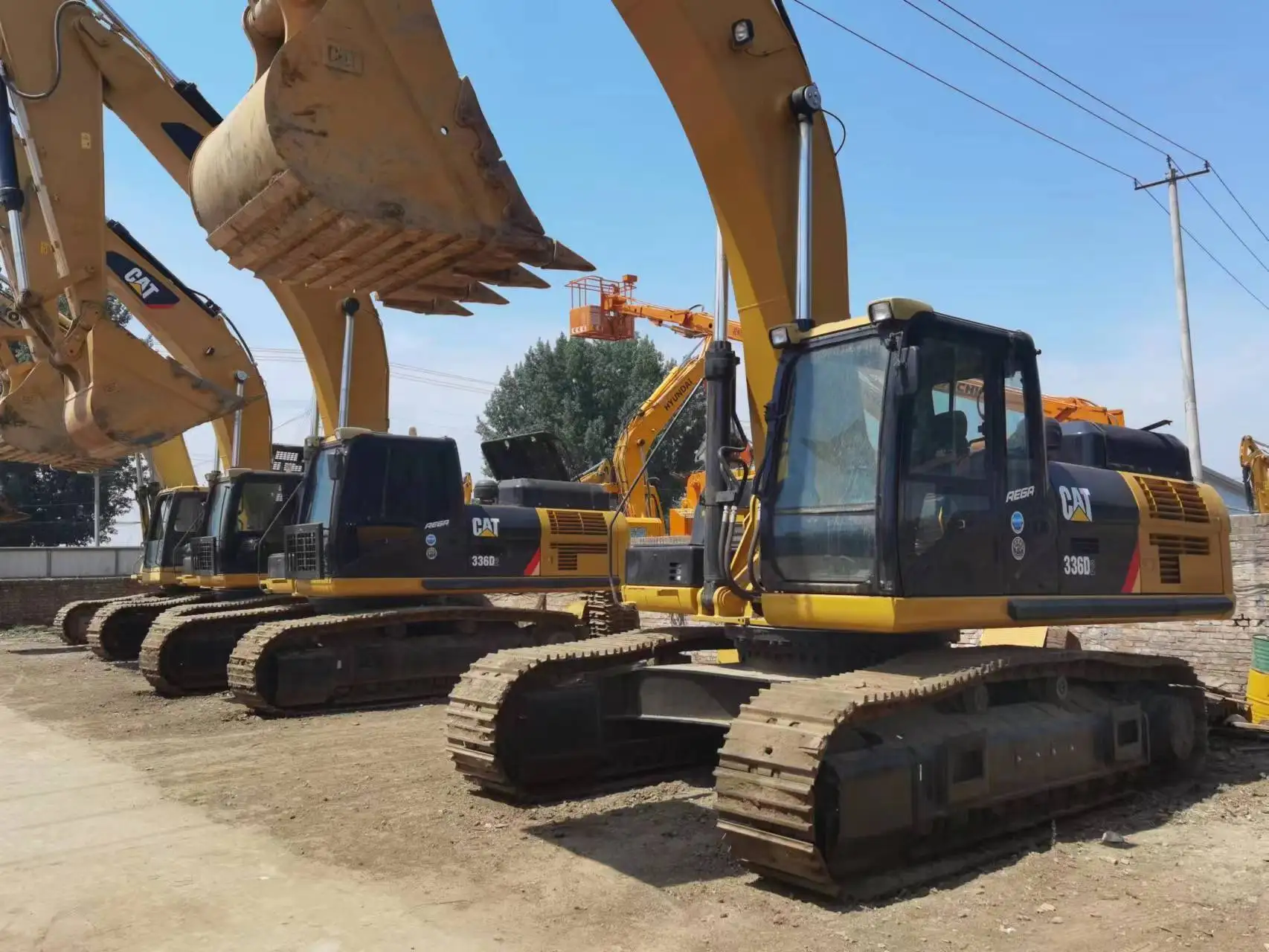 Горячая Распродажа известный бренд б/у гидравлический экскаватор CAT 336D2/320D/325D хорошее рабочее