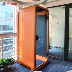 Portable Phone Booth Soundbox Modern Small Work Pod Quality Guarantee Noise Reduce Acoustic Cabin Soundproof Booth