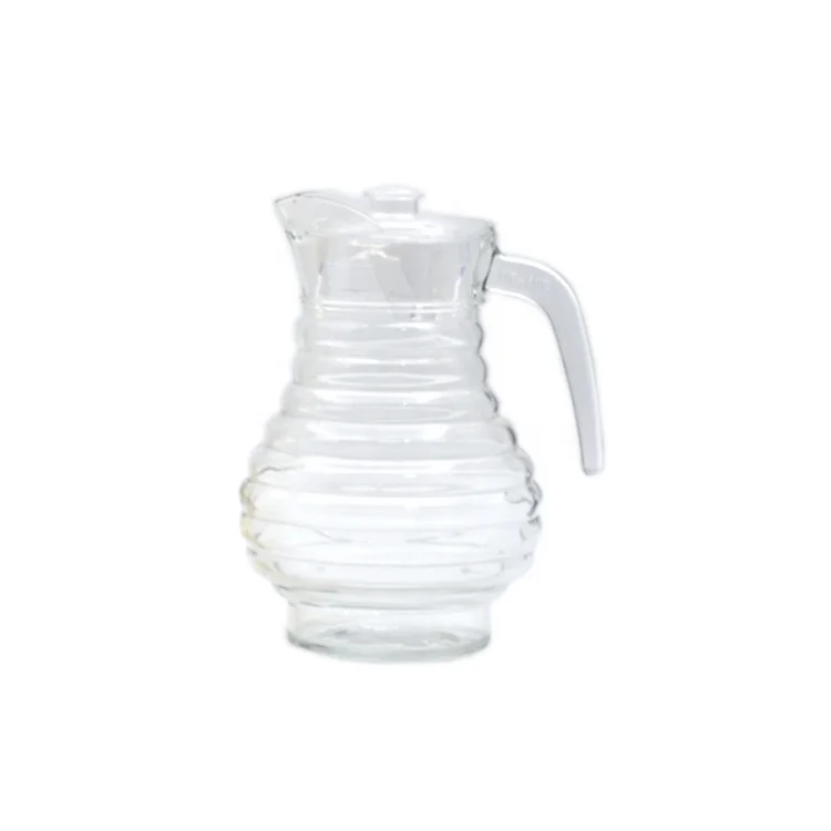 Wholesale Sustainable Home Glassware 1300ml Glass Cold Water Jug