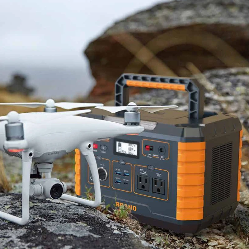 Solar Generator Portable Power Station For Campers, Rvs, Or As An Emergency Backup