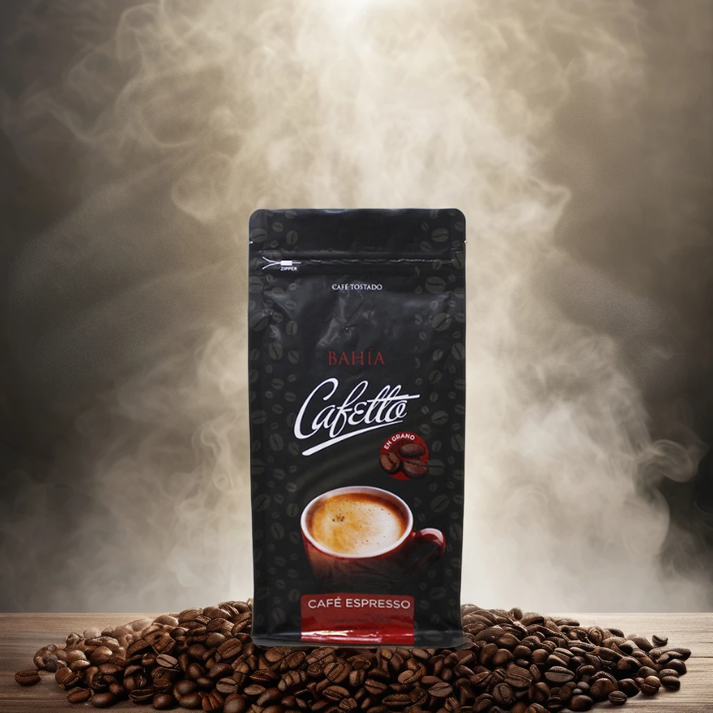 8 Side Seal Instant Packaging 2kg Bean 250g Bags 250gram 1 Kg Flat Bottom Aluminum Foil 250g/ 500g /1kg Vacuum Coffee Bag