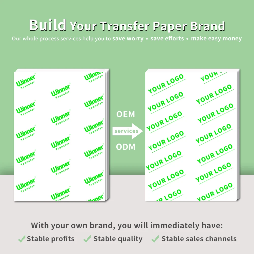 Professional Manufacturer Pack of 100 Sheets glow in dark water transfer film for Inkjet Printers, Tumblers, Mugs, Glasses DIY