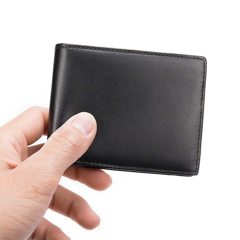 Marrant 7328 men bifold wallet credit card holder with money clip slim rfid blocking wallets genuine leather wallet for men
