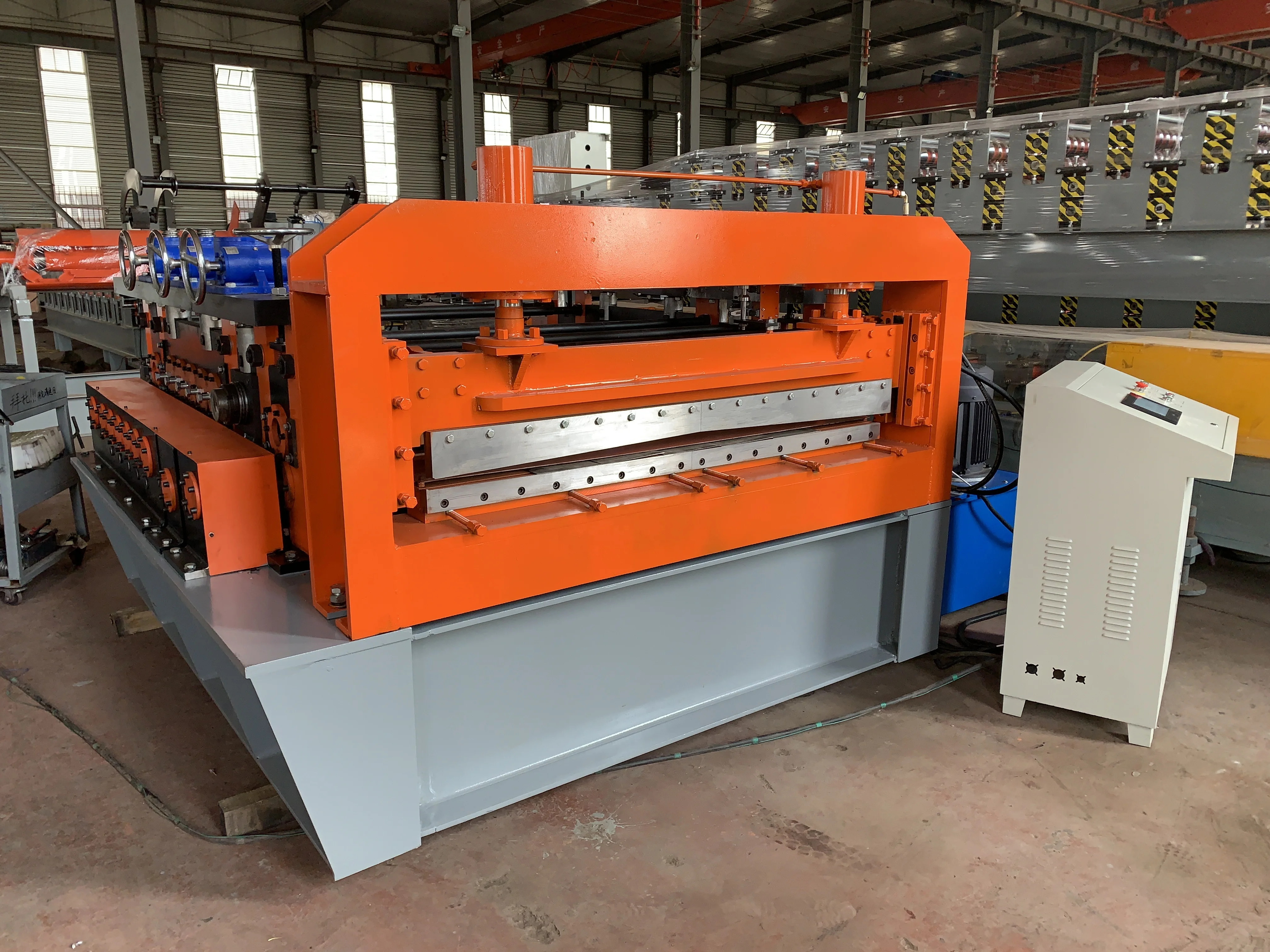 sheet leveling slitting machine leveling slitting flattening cutting machine