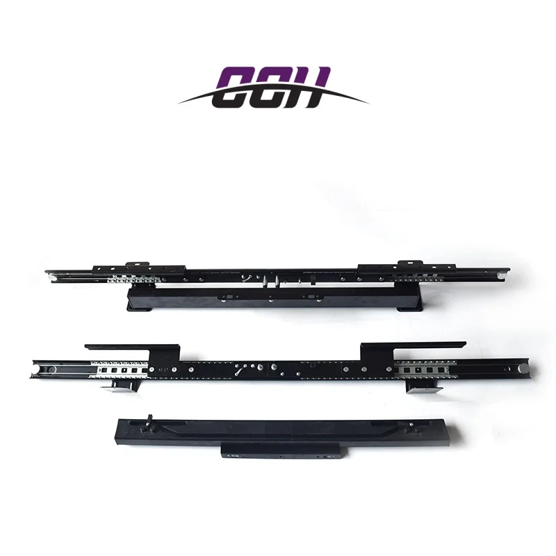 Multi functional telescopic sliding table slide rail two-way folding guide rail heavy-duty automatic lifting slide rail