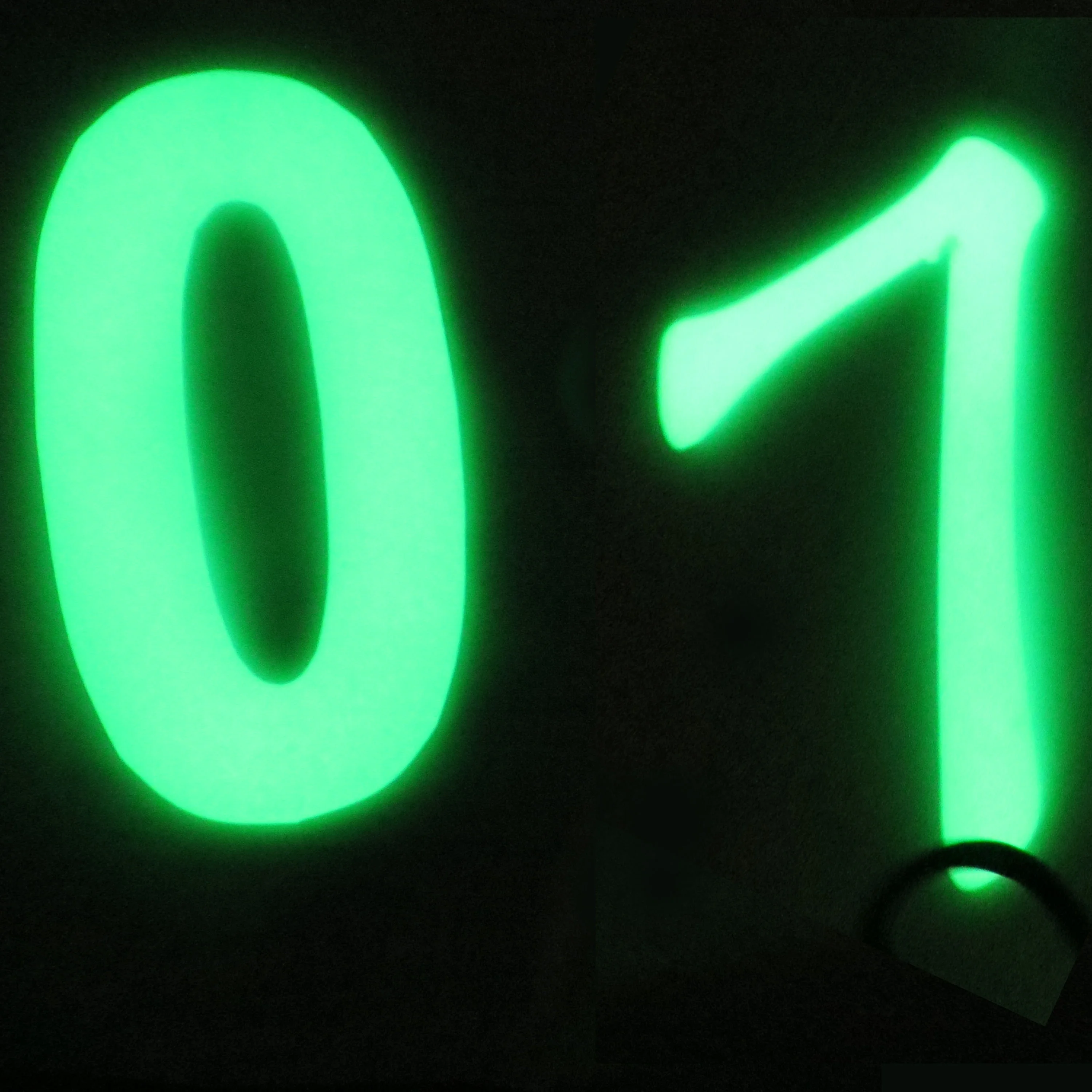 
glow in the dark board for house number ,glow door number for Office Building hotel hospital 