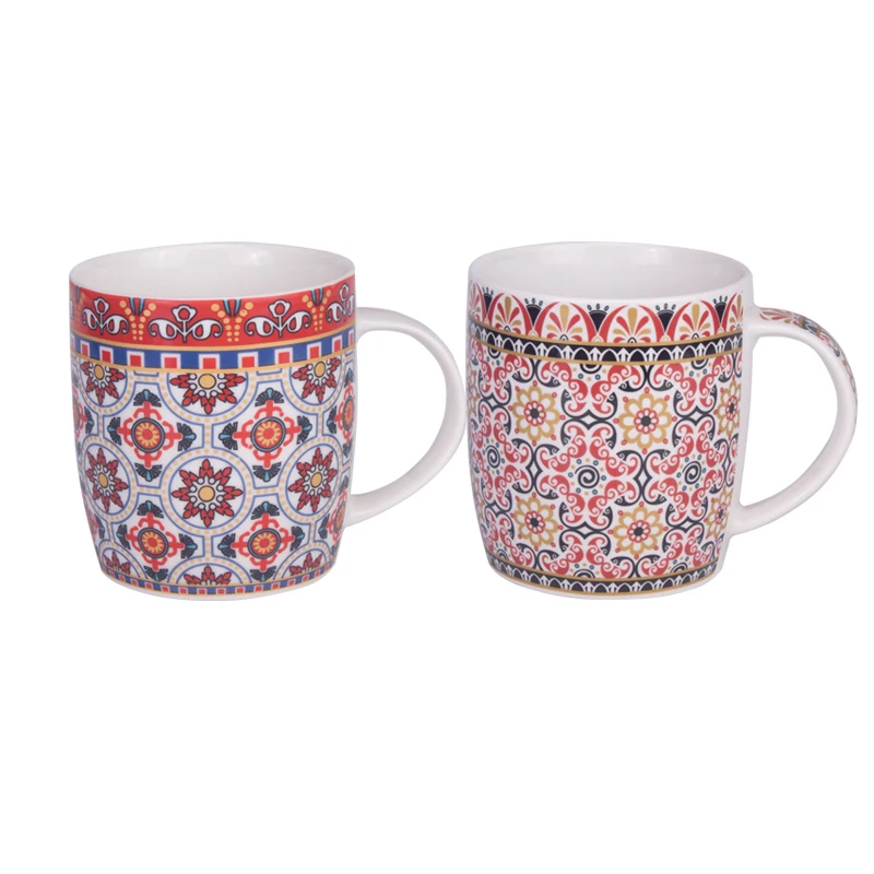 2020 Cheap Coffee Cup Decal Printed New Design Ceramic Mug