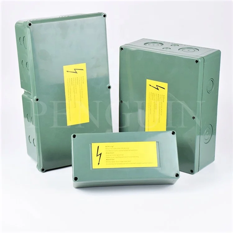 Directly Factory PVC Waterproof Junction Bezier type Terminal Block Electrical Box For Refrigeration Compressor