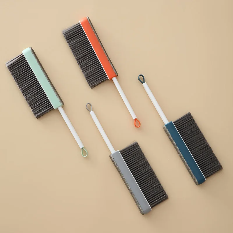 MZL Soft Bristles Sofa Sweeping Bed Brush Roller Scraper Bristles Electrostatic Brush Retractable Bed Brush