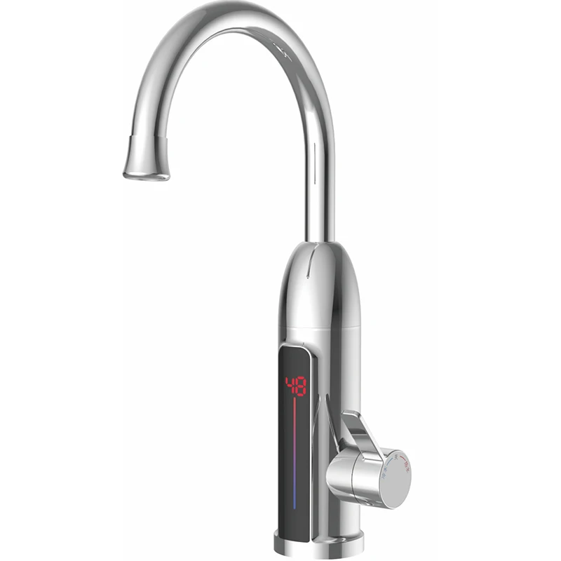 Filter Kitchen Smart Faucet Hot and Cold Mixer Taps Temperature Digital Display Instant Electric Heating Water Heater Tap
