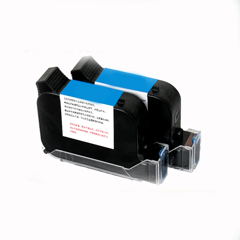 HT01 Ink Cartridge Black Inkjet Printer Eco Solvent Ink Cartridge for Handheld Printer Portable Gun Coder  Print Hight 12.7 mm