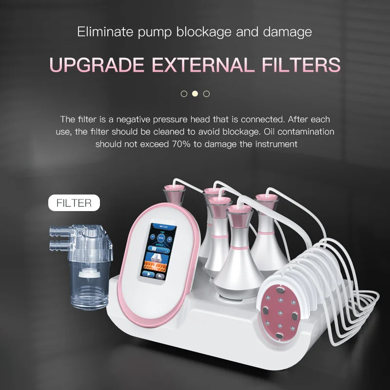 New product 6 in 1 Beauty Device Body Massager Skin Care Tools 80K Body Slimming Machine for Startup Beauty Studios & Home use