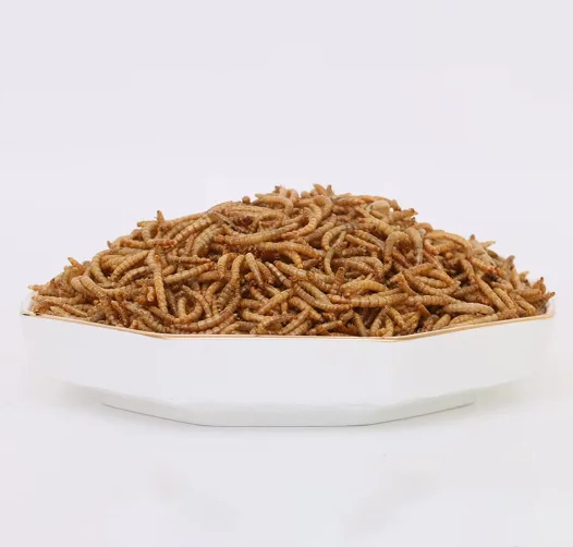 All Natural Dry Whitefly Dry Mealworms in Bulk Animal Feed