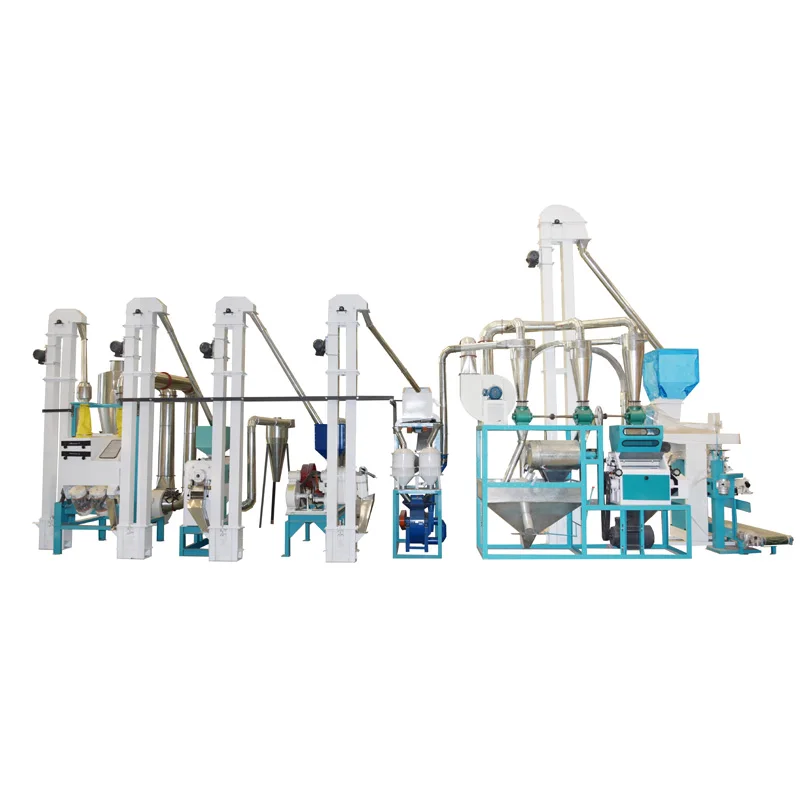 Maize Flour Mill Plant Maize Milling Machines with Good Price In Africa