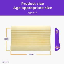 Silicone 6-12 Age Kids Pillows School Bed Everpretty For Natural And Healthy Organic Cotton Pillowcase Toddler Pillows (White)