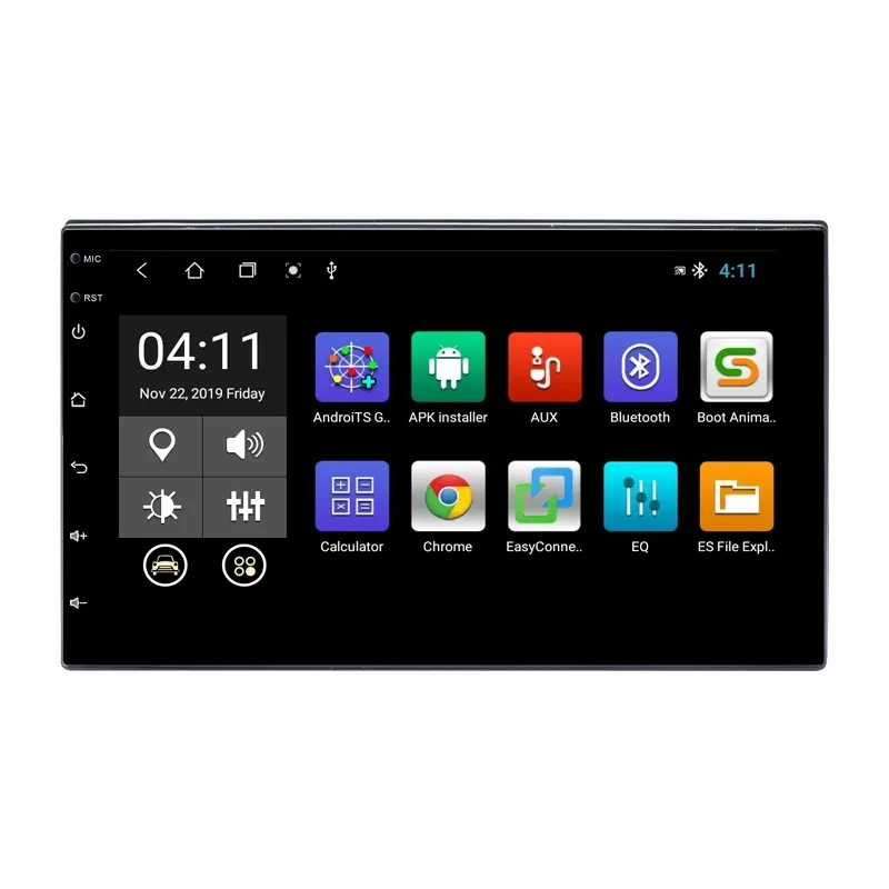 7 Inch car radio Carplay Screen Touch Display Android App Using Smart Car Dvd Player for Universal Car