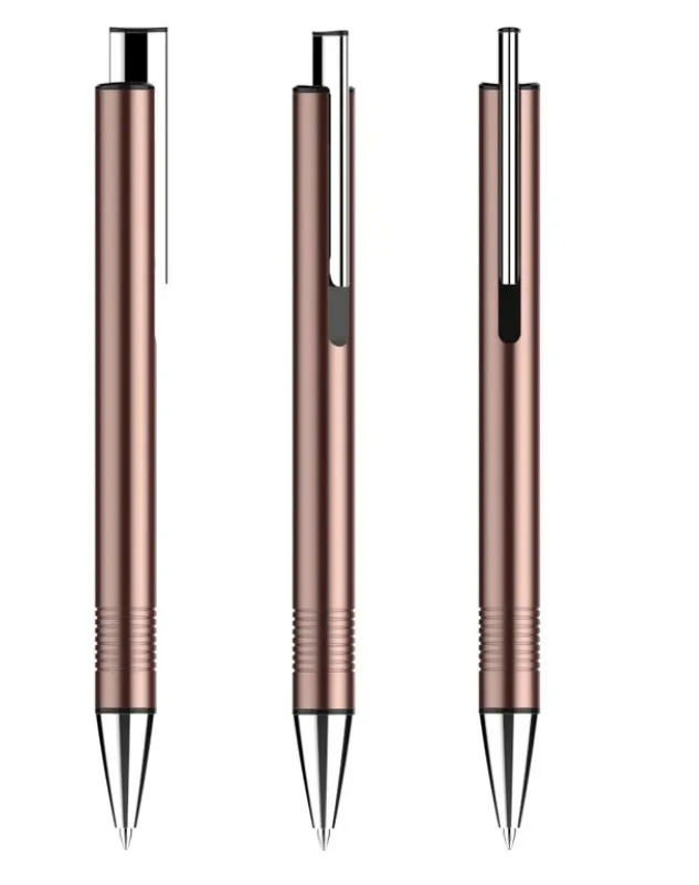 Wholesale metal ball pen with logo laser for company brand or personalized name engraved