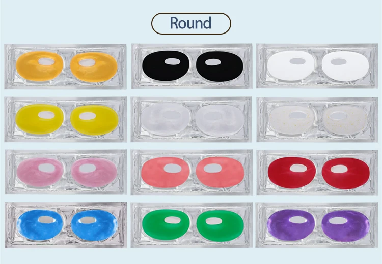 Private Label Custom Women Moisturizing Gel Removes Dark Circle Eye Masks Brightening Collagen Under Eye Patches Mask