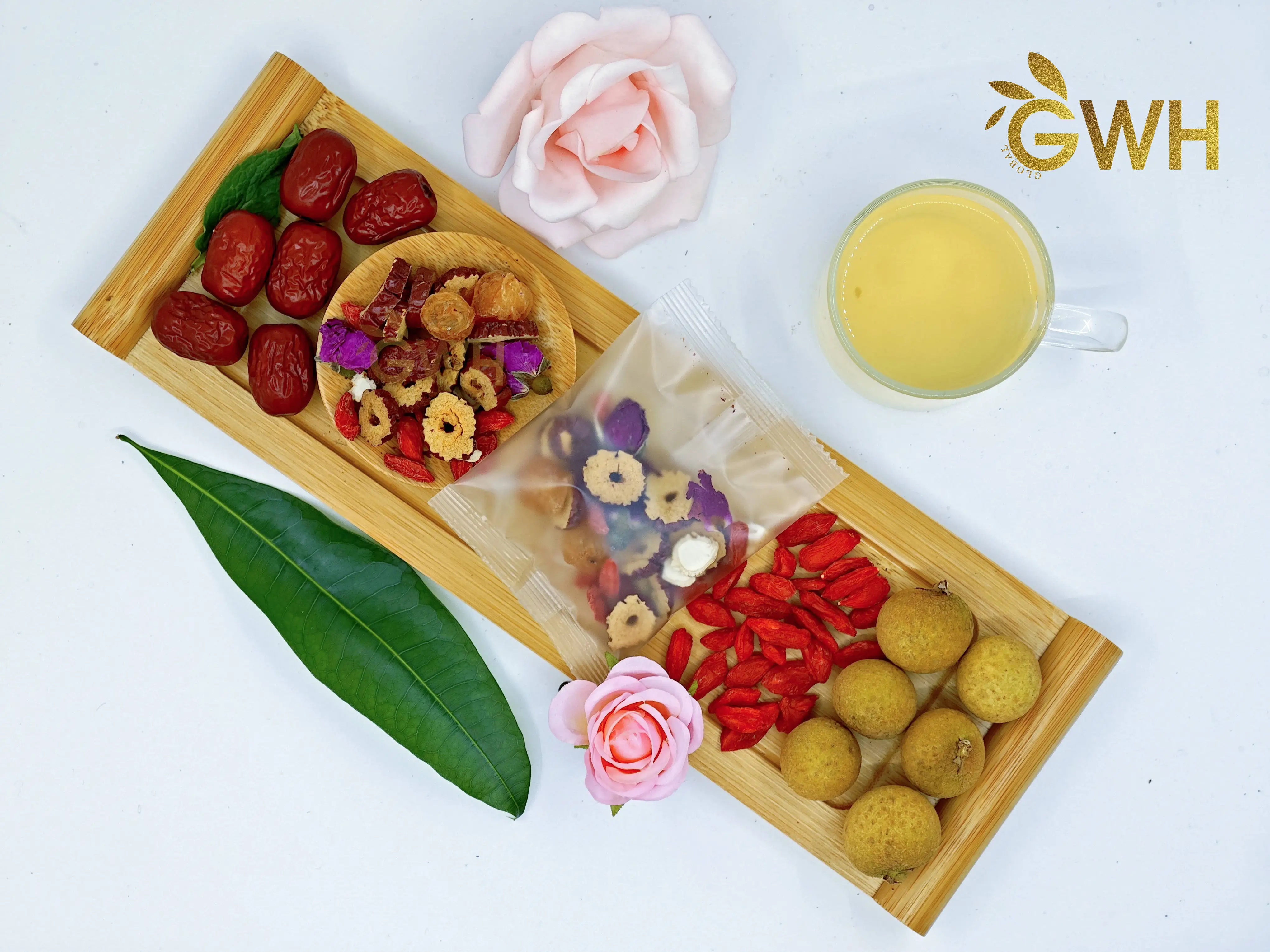 OEM/ODM фирменный бренд 100% натуральный органический чай с ягодами Годжи женьшенем травяной