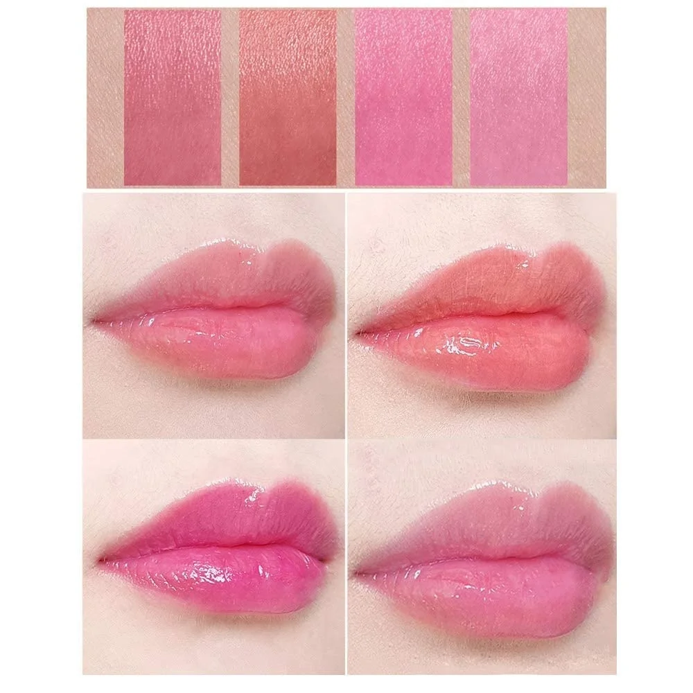Temperature Change Long Lasting Waterproof Korean Lip Balm Jelly Crystal Discoloration Lipstick
