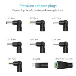 34W 12V 2A Car Charger for Portable DVD Player/Snailax Seat Cushion/GPS/Speaker  with 8 Connector