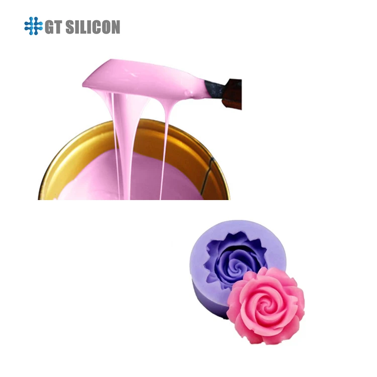 RTV2 food grade platinum cure liquid silicone rubber for cake/fondant/soap/candle molds making