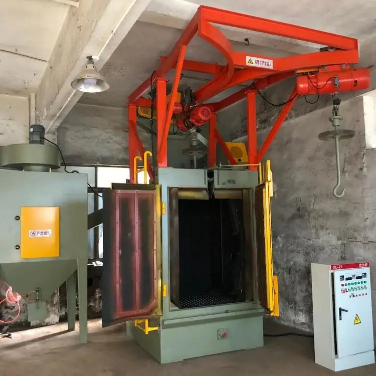 
Hook type shot blasting machine Metal surface treatment machine rust removing machine 