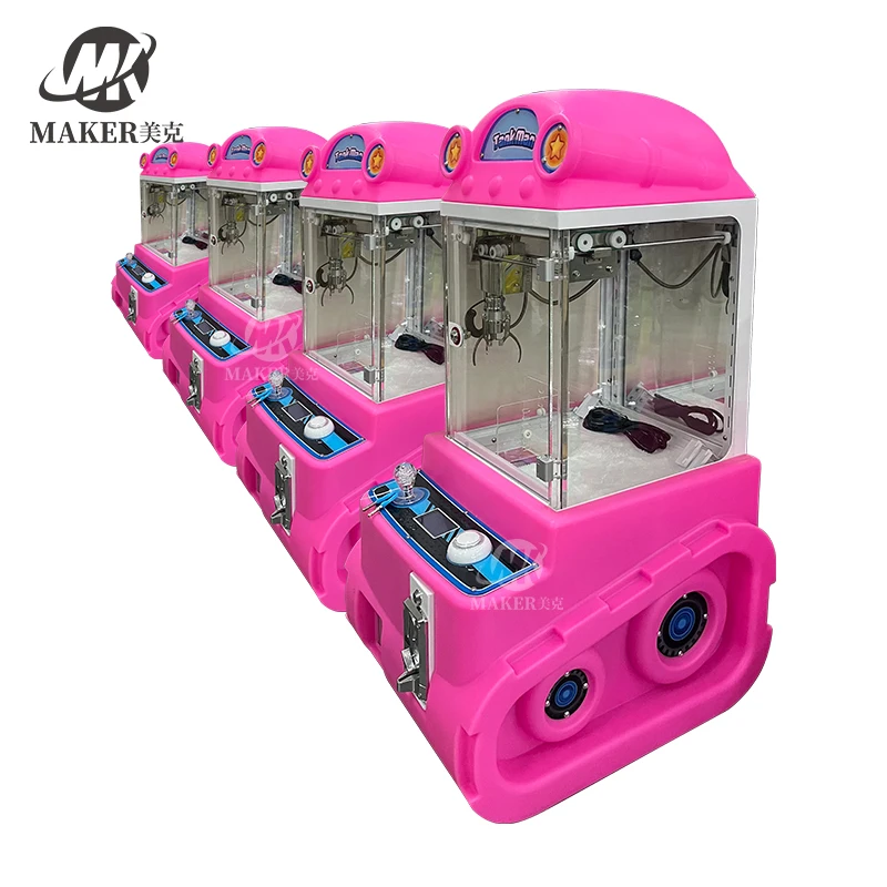 Cheap Mini Claw Machine Candy Color Mini Super Cute Crane Claw Machine For Kids