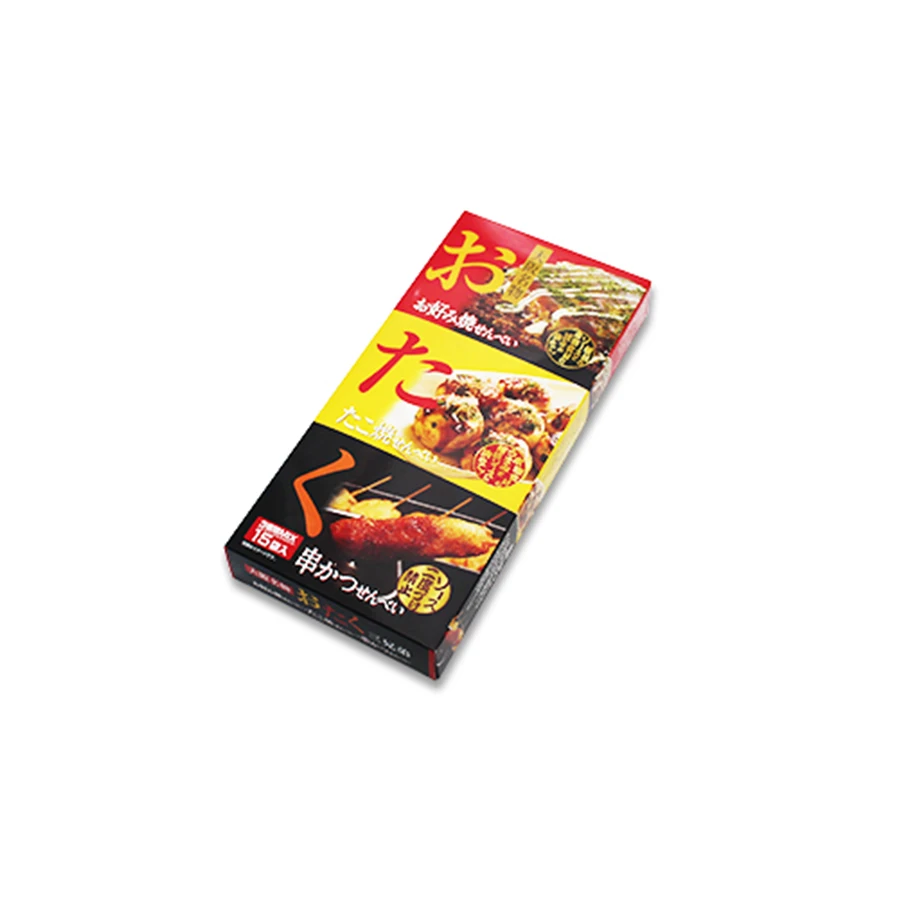 
Meat snacks takoyaki thin and round snack cracker supplies for sale 