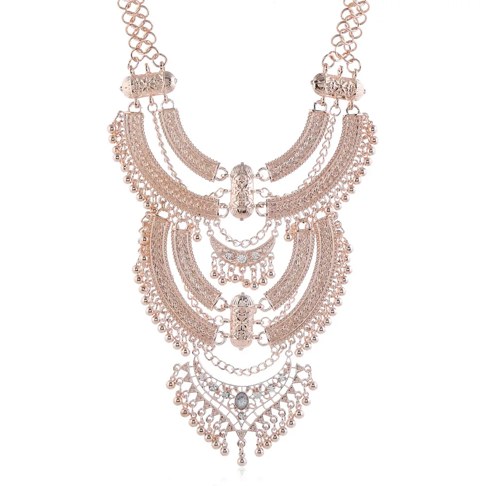 ZQL042 Fashion Vintage choker necklace Zinc alloy Chunky necklaces Big heavy necklaces for women