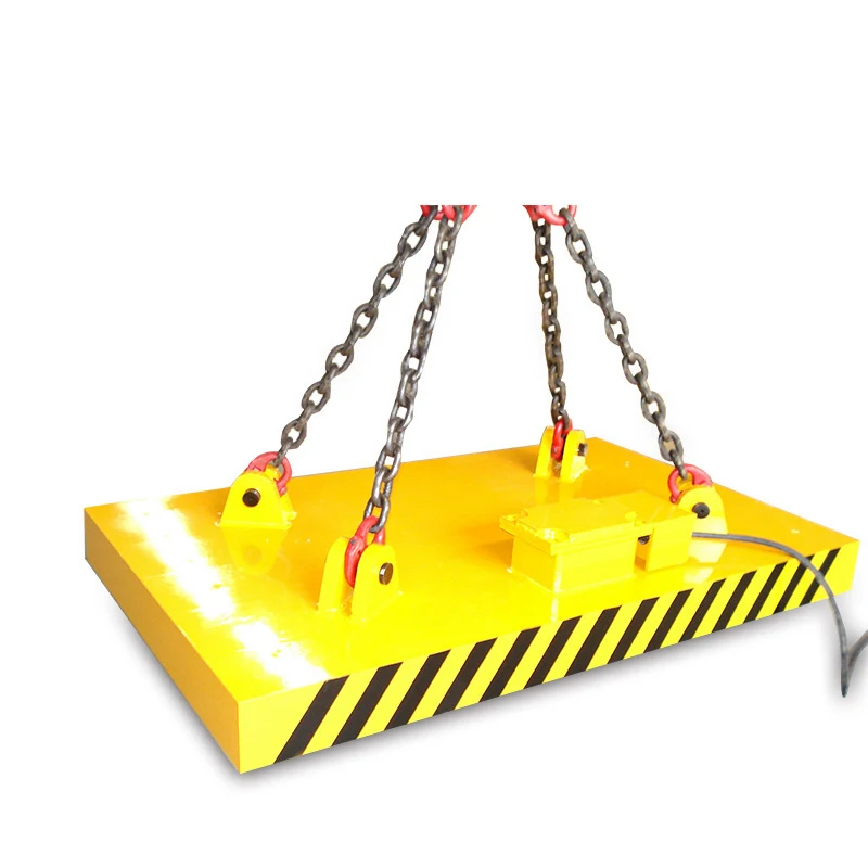 Crane Magnetic Chuck Electromagnetic Chuck Steel for Lifting Scrap Irons Strong  1 3 5 ton Lifter Industrial China Price