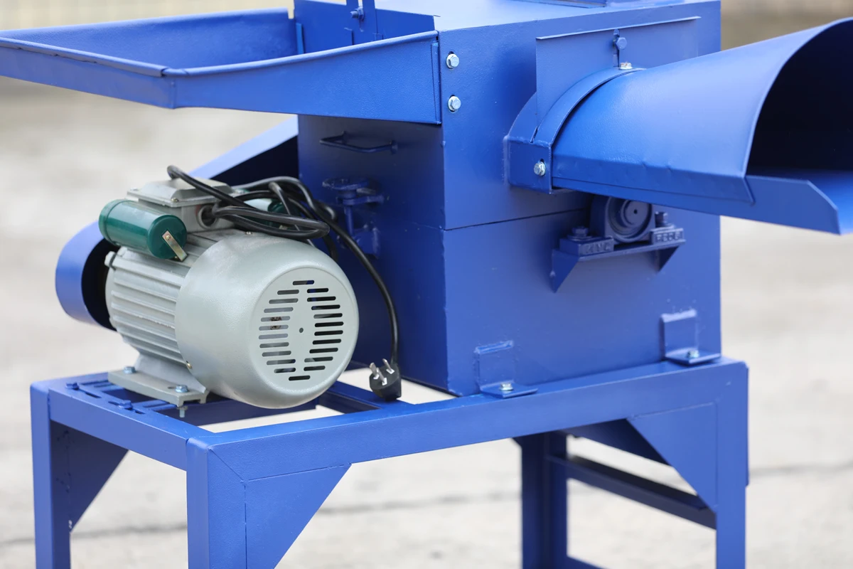 
F500 High Power animal feeding chaff cutter straw chopper machine 