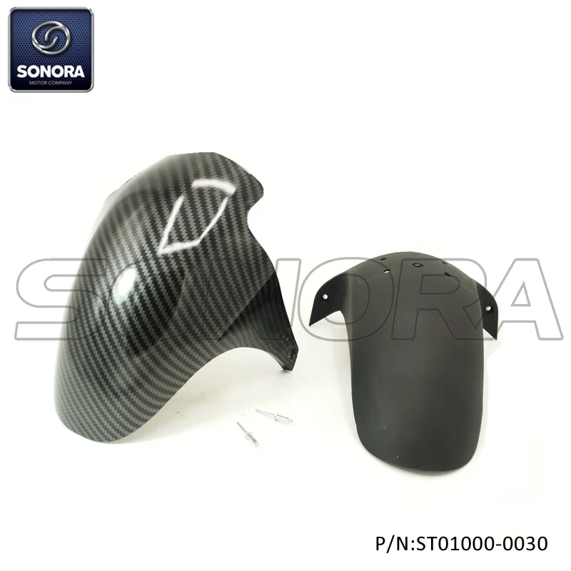 Gilera Runner Dal Front Fender Carbon Look 97 -- 06 50-150cc 9494390090(P/N:ST01000-0030), Оригинальные качественные запасные части