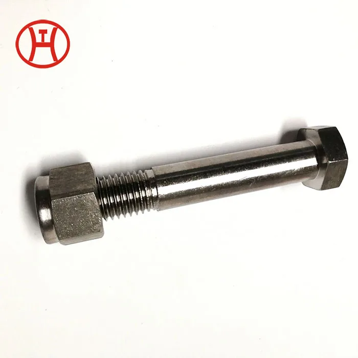 Hastelloy c276 шестигранный болт медицинское оборудование болты m36 * 220 гайки и от