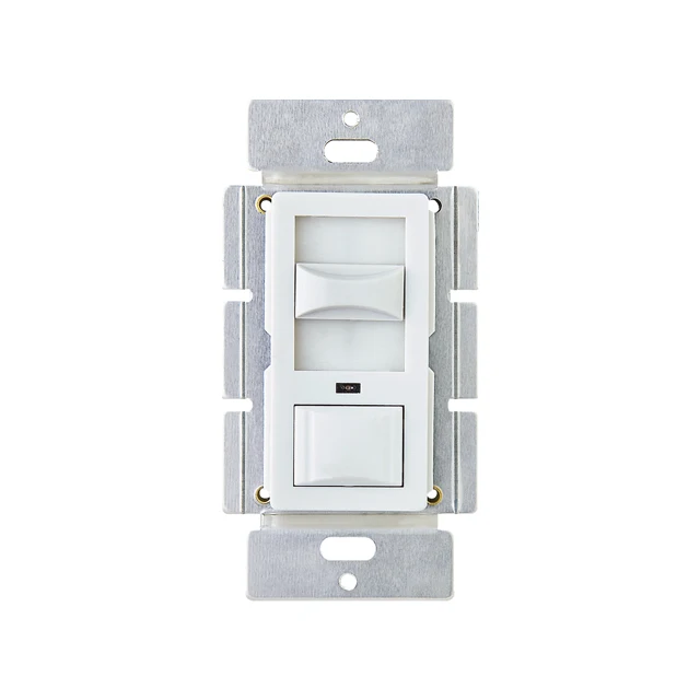 Three way 120V 600W incandescent led light dimmer switch with indicator light
