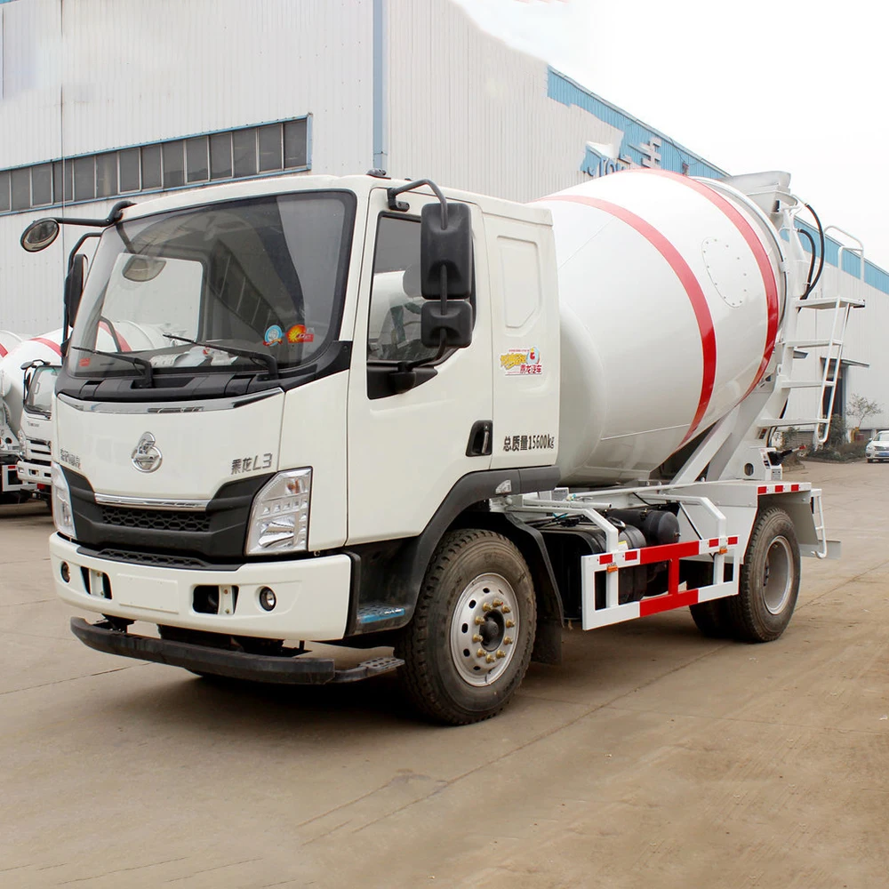2017 Dongfeng 6 cubic meter cement mixing truck in good condition at a reasonable price